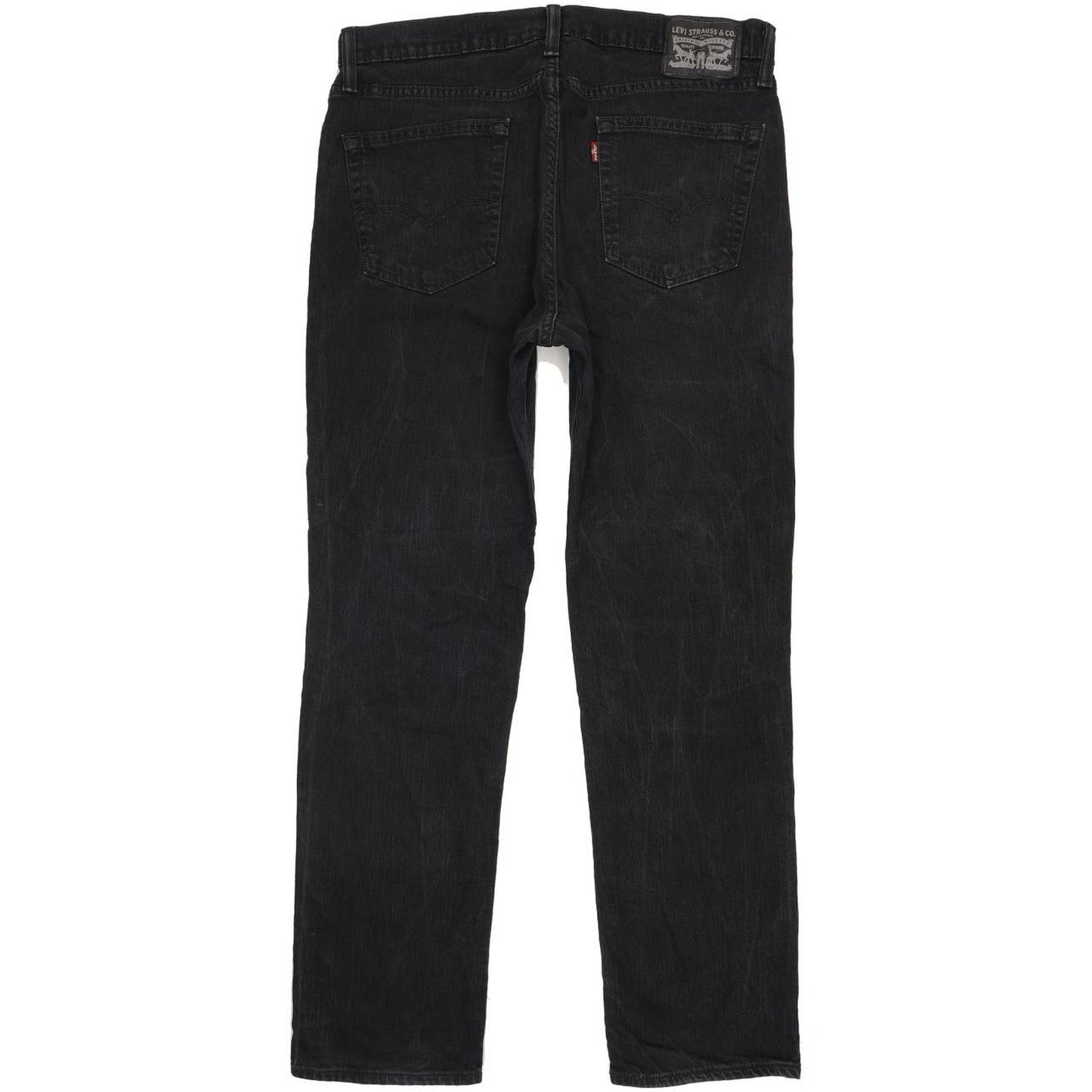 Levi's Men Black Straight Regular Jeans W34 L32
