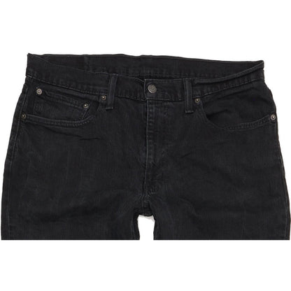 Levi's Men Black Straight Regular Jeans W34 L32