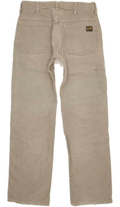 G-Star Worker Men Grey Straight Regular Jeans W30 L33