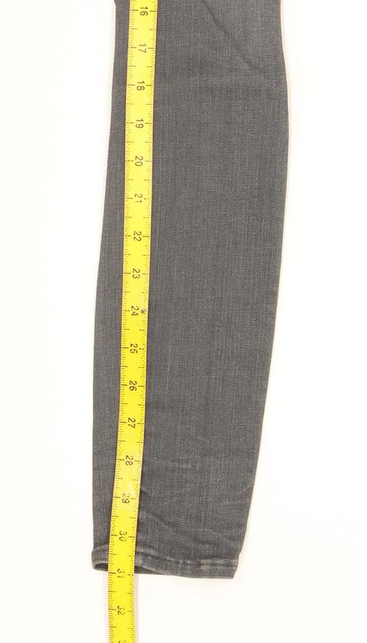 G-Star Kafet Ultra Grey Skinny Slim Stretch Jeans High Waisted W24 L31