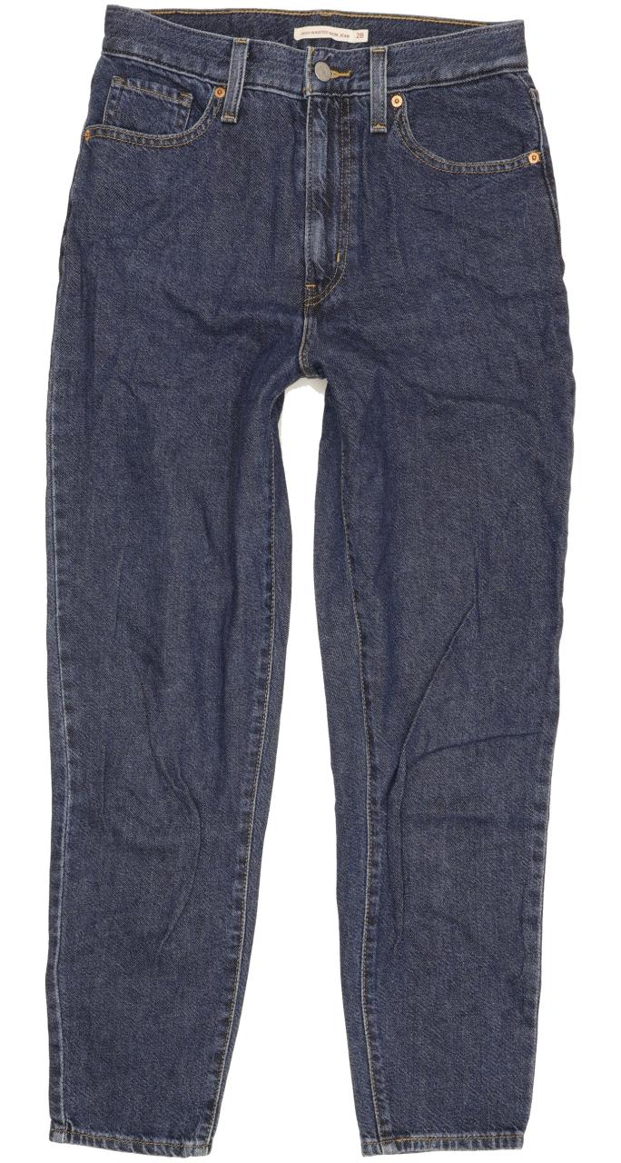 Levi's Blue Tapered Slim Mom Jeans High Waisted W28 L28