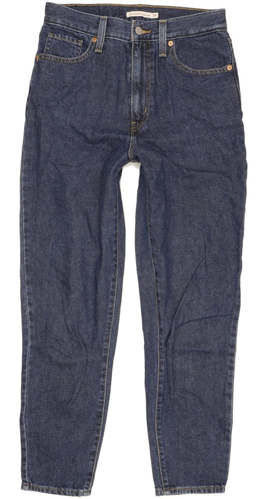 Levi's Blue Tapered Slim Mom Jeans High Waisted W28 L28