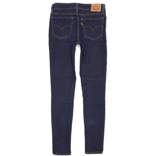 Levi's 711 Women Blue Skinny Slim Stretch Jeans W25 L29