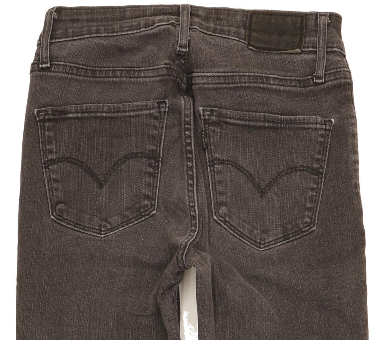 Levi's 721 Women Grey Skinny Slim Stretch Jeans W26 L30