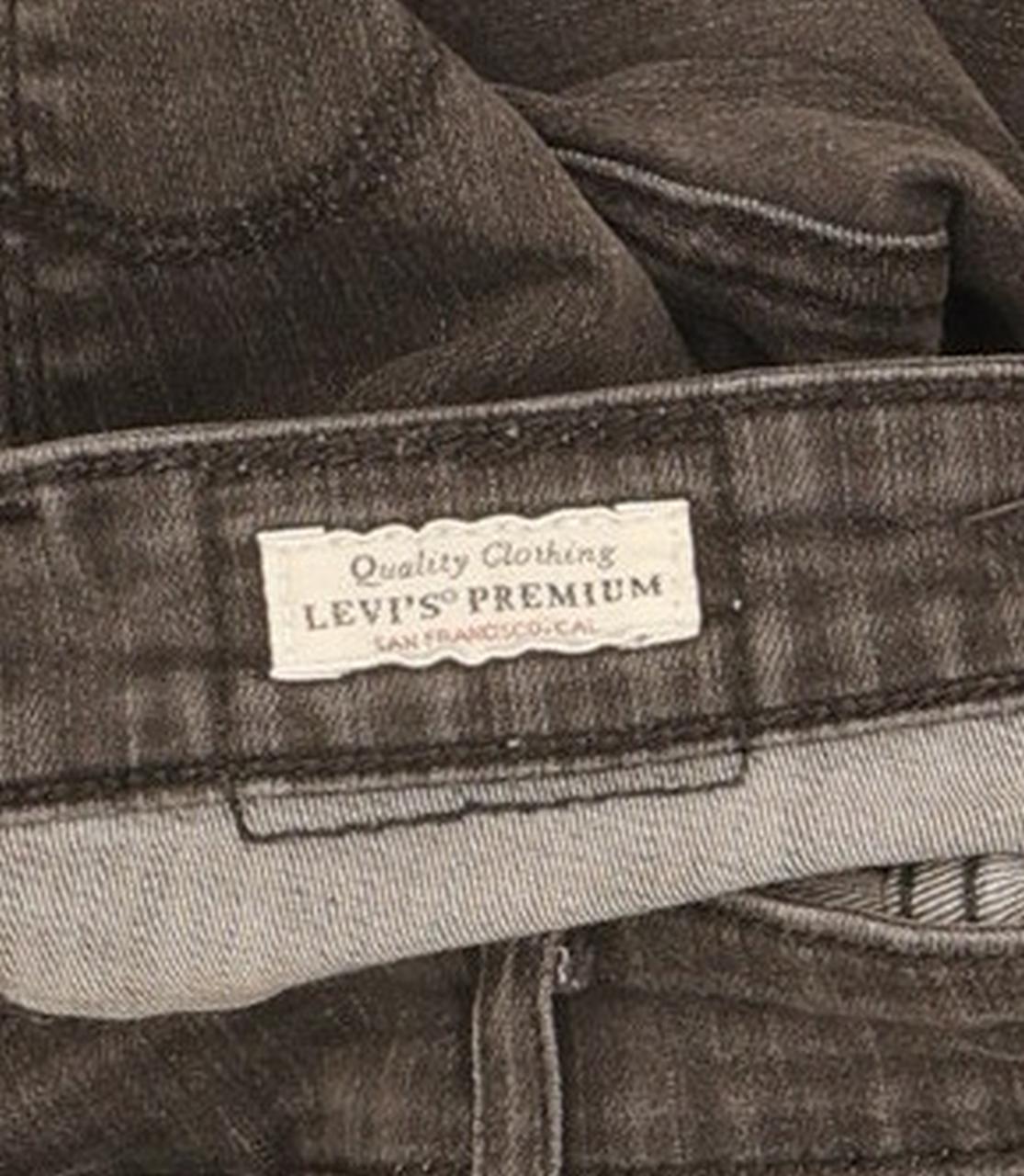 Levi's 721 Women Grey Skinny Slim Stretch Jeans W26 L30