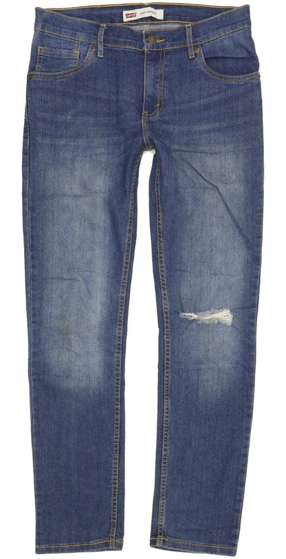 Levi's 510 Men Blue Skinny Slim Jeans W28 L29