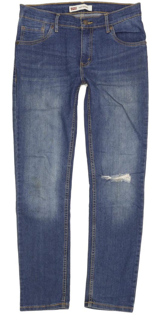 Levi's 510 Men Blue Skinny Slim Jeans W28 L29