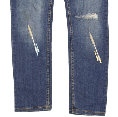 Levi's 510 Men Blue Skinny Slim Jeans W28 L29