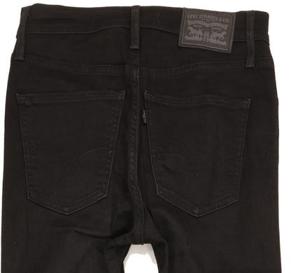 Levi's Mile Black Skinny Slim Stretch Jeans High Waisted W26 L32