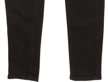 Levi's Mile Black Skinny Slim Stretch Jeans High Waisted W26 L32
