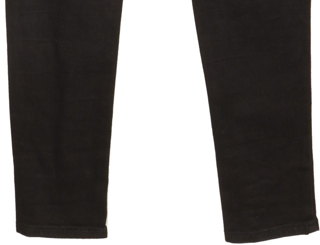 Levi's Mile Black Skinny Slim Stretch Jeans High Waisted W26 L32