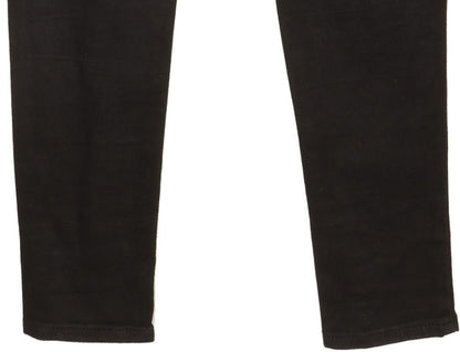 Levi's Mile Black Skinny Slim Stretch Jeans High Waisted W26 L32
