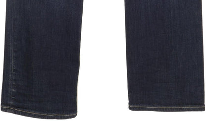 G-Star 3301 Women Blue Straight Slim Stretch Jeans W26 L34