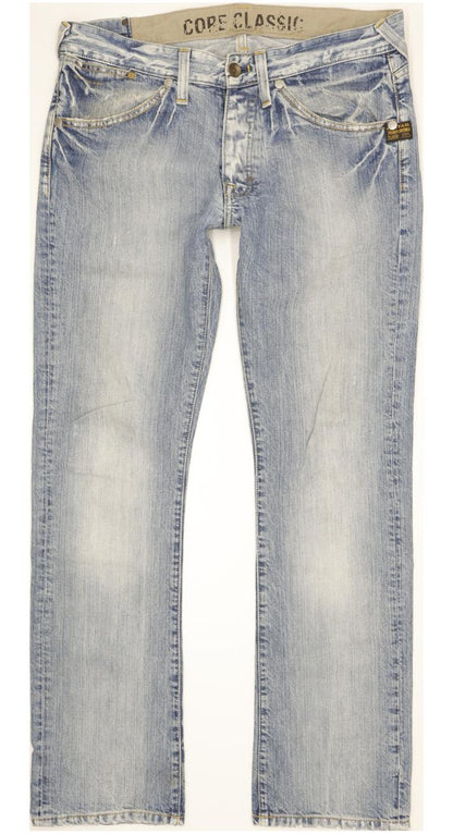 G-Star Core Men Blue Straight Classic Jeans W36 L33