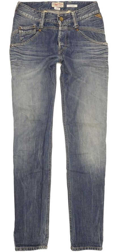 Replay Cajun Women Blue Straight Regular Jeans W26 L32