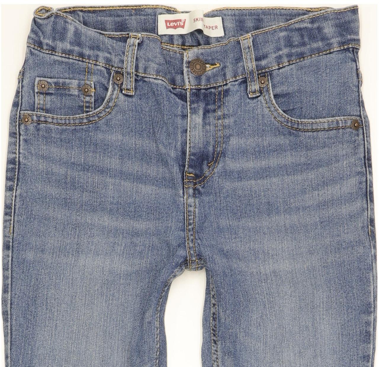 Levi's Kids Blue Tapered Slim Stretch Jeans W26 L29