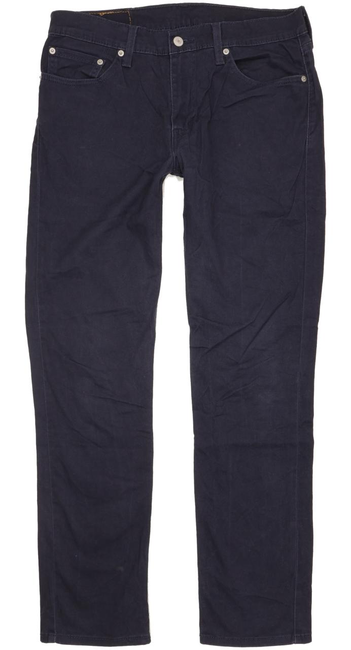 Levi's 511 Men Navy Straight Slim Stretch Jeans W32 L31