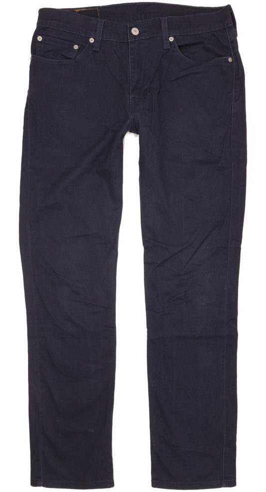 Levi's 511 Men Navy Straight Slim Stretch Jeans W32 L31