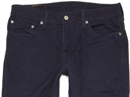 Levi's 511 Men Navy Straight Slim Stretch Jeans W32 L31