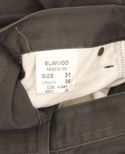 G-Star Elwood Men Grey Straight Regular Jeans W31 L35