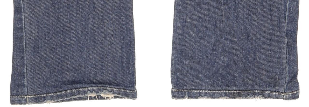 G-Star Women Blue Straight Slim Jeans W30 L28