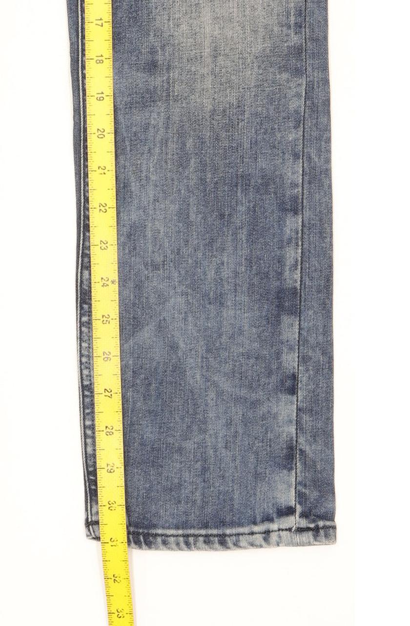 G-Star Attacc Women Blue Straight Slim Stretch Jeans W30 L31