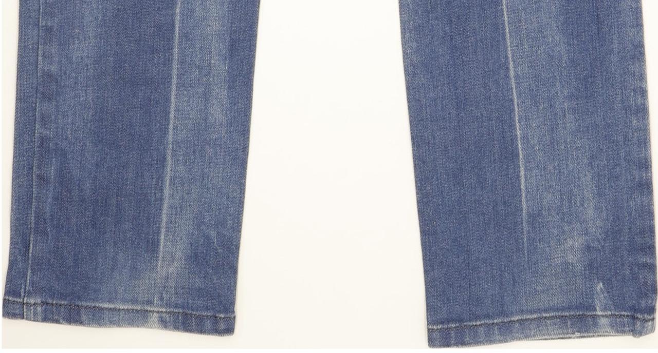 Diesel Matic 008C2 Women Blue Straight Slim Stretch Jeans W26 L32
