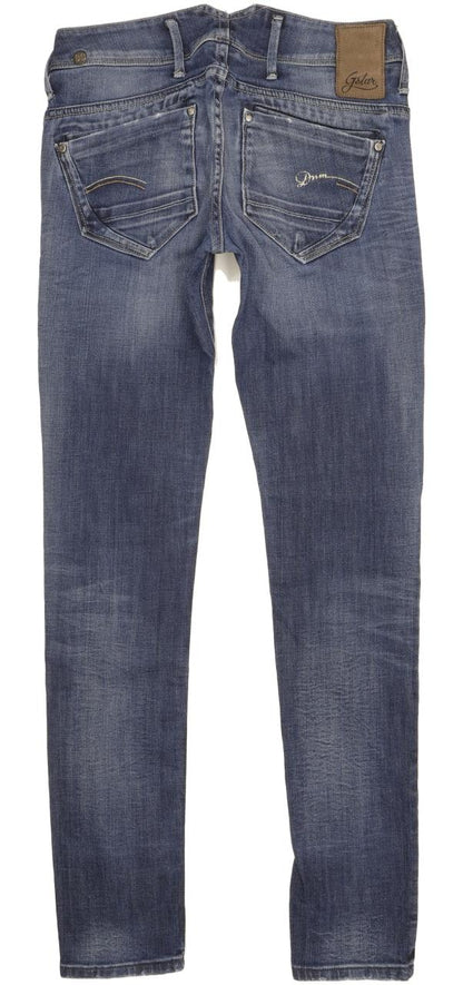 G-Star Colt Women Blue Skinny Slim Stretch Jeans W26 L31