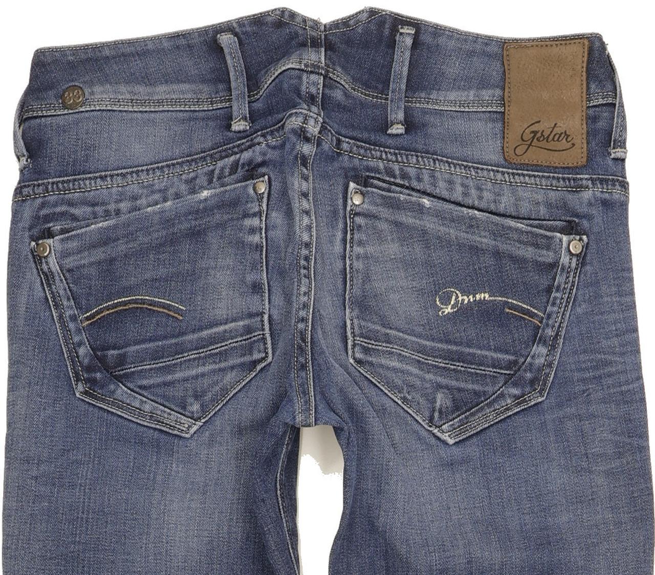 G-Star Colt Women Blue Skinny Slim Stretch Jeans W26 L31