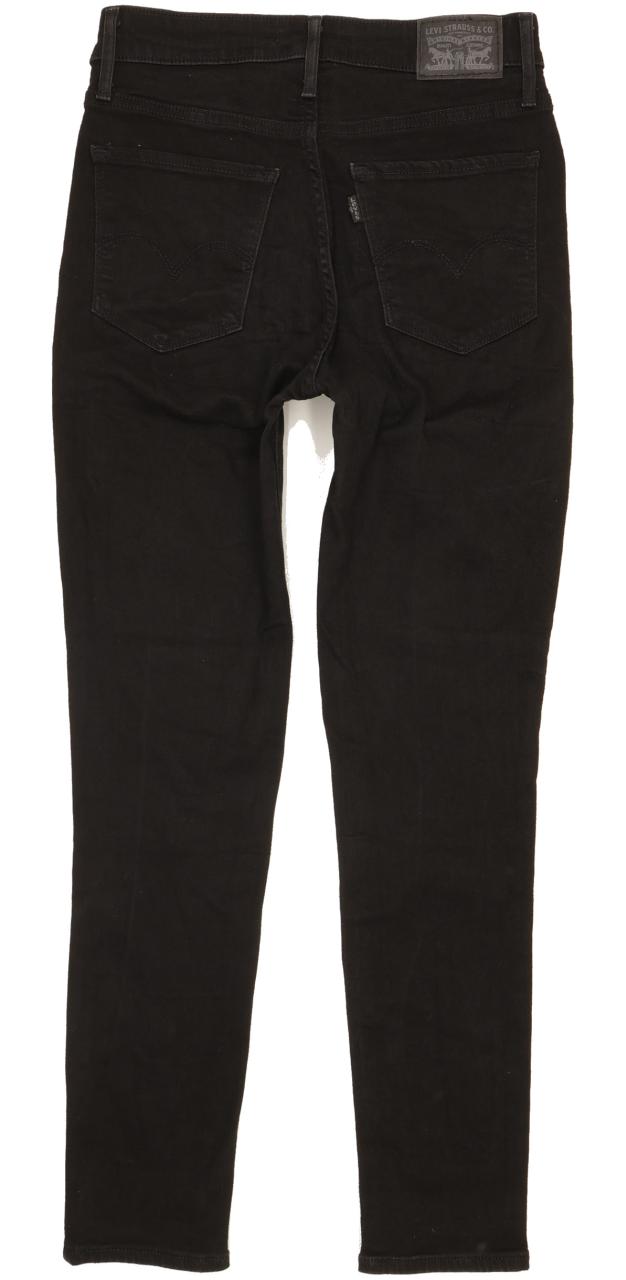 Levi's 721 Women Black Skinny Slim Stretch Jeans W28 L28