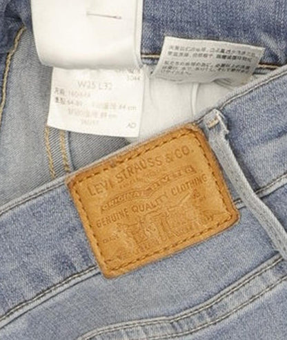 Levi's 720 Super Women Blue Skinny Slim Stretch Jeans W25 L32