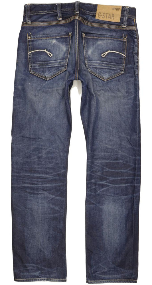 G-Star Porter Men Blue Straight Regular Jeans W31 L31