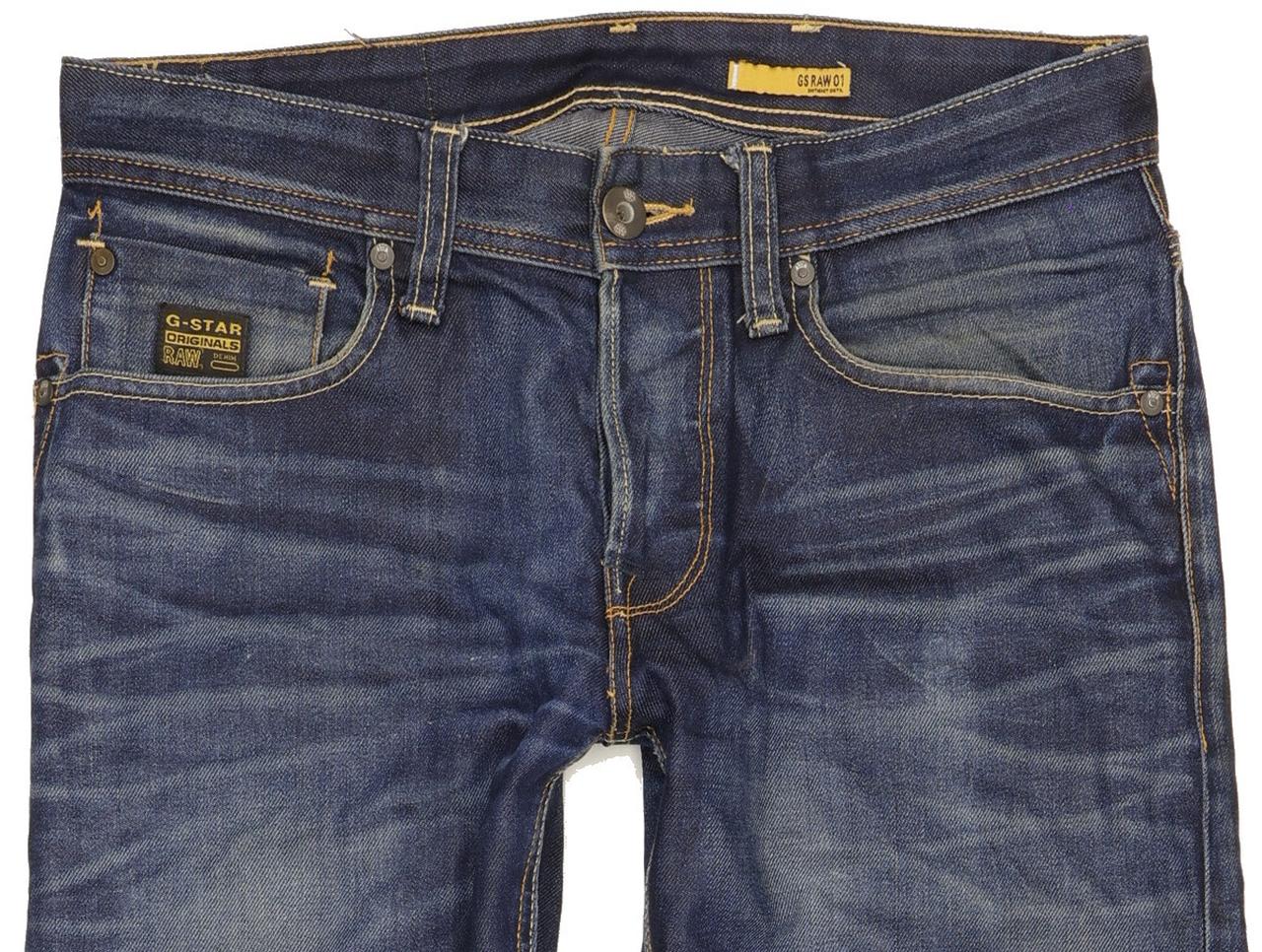 G-Star Porter Men Blue Straight Regular Jeans W31 L31
