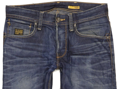 G-Star Porter Men Blue Straight Regular Jeans W31 L31