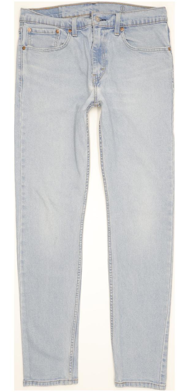 Levi's 512 Men Blue Tapered Slim Jeans W32 L32