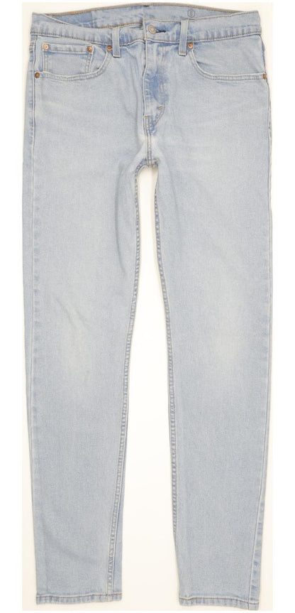 Levi's 512 Men Blue Tapered Slim Jeans W32 L32