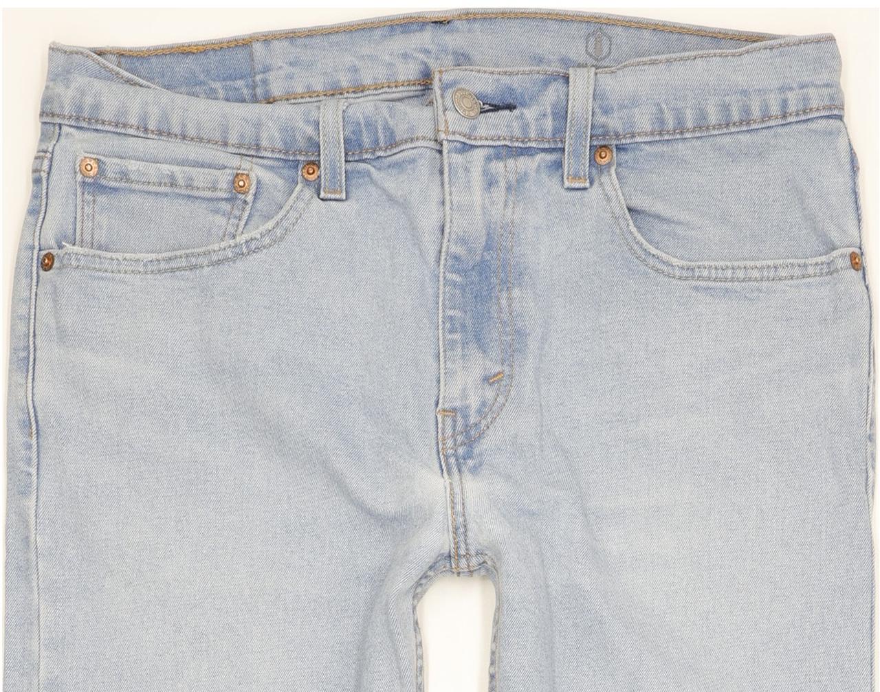 Levi's 512 Men Blue Tapered Slim Jeans W32 L32