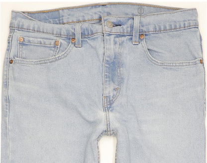Levi's 512 Men Blue Tapered Slim Jeans W32 L32