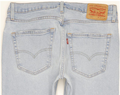 Levi's 512 Men Blue Tapered Slim Jeans W32 L32