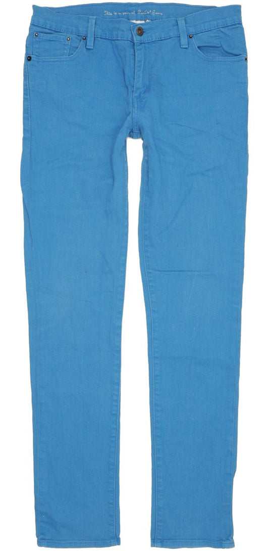 Levi's Women Blue Skinny Slim Stretch Jeans W32 L33