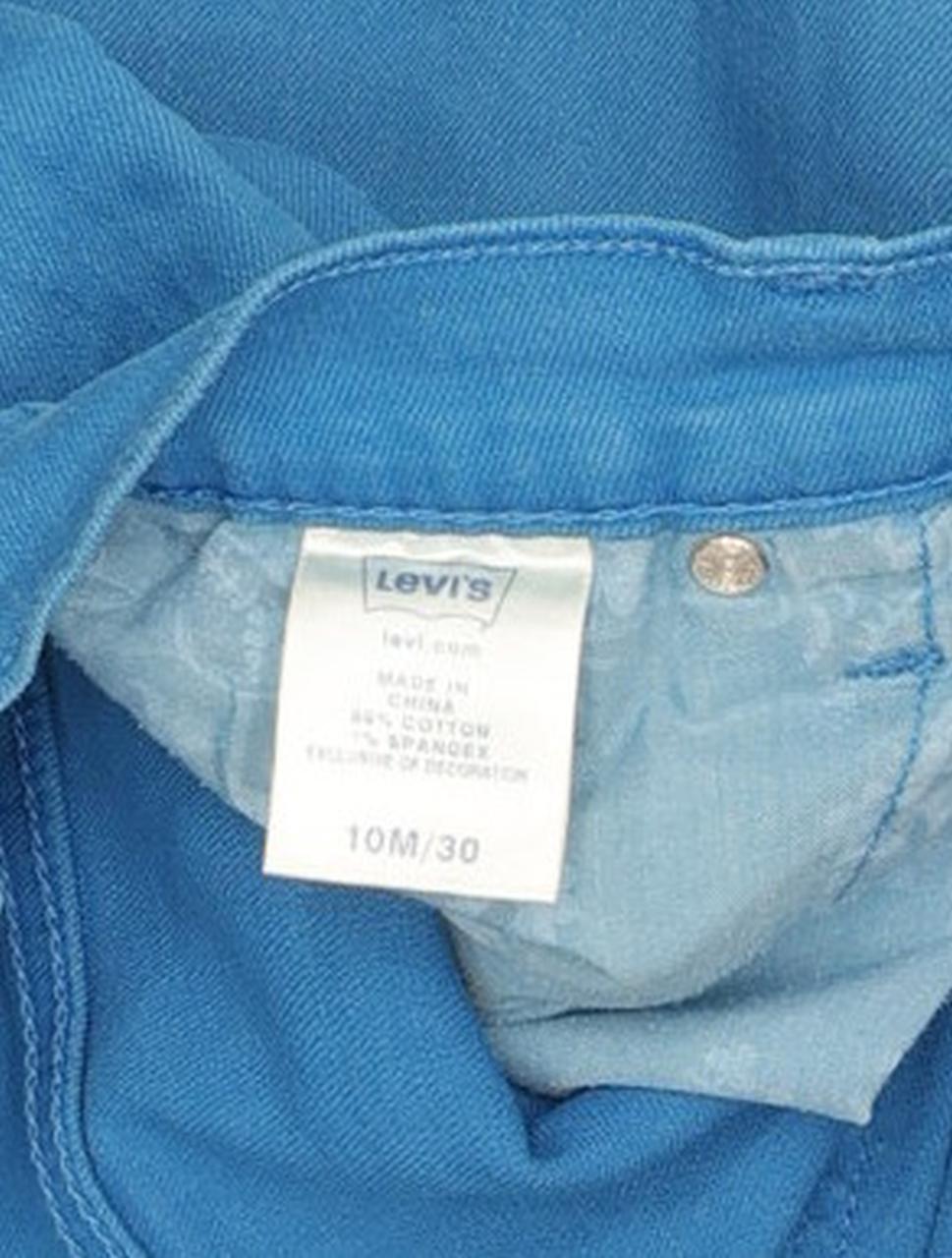 Levi's Women Blue Skinny Slim Stretch Jeans W32 L33