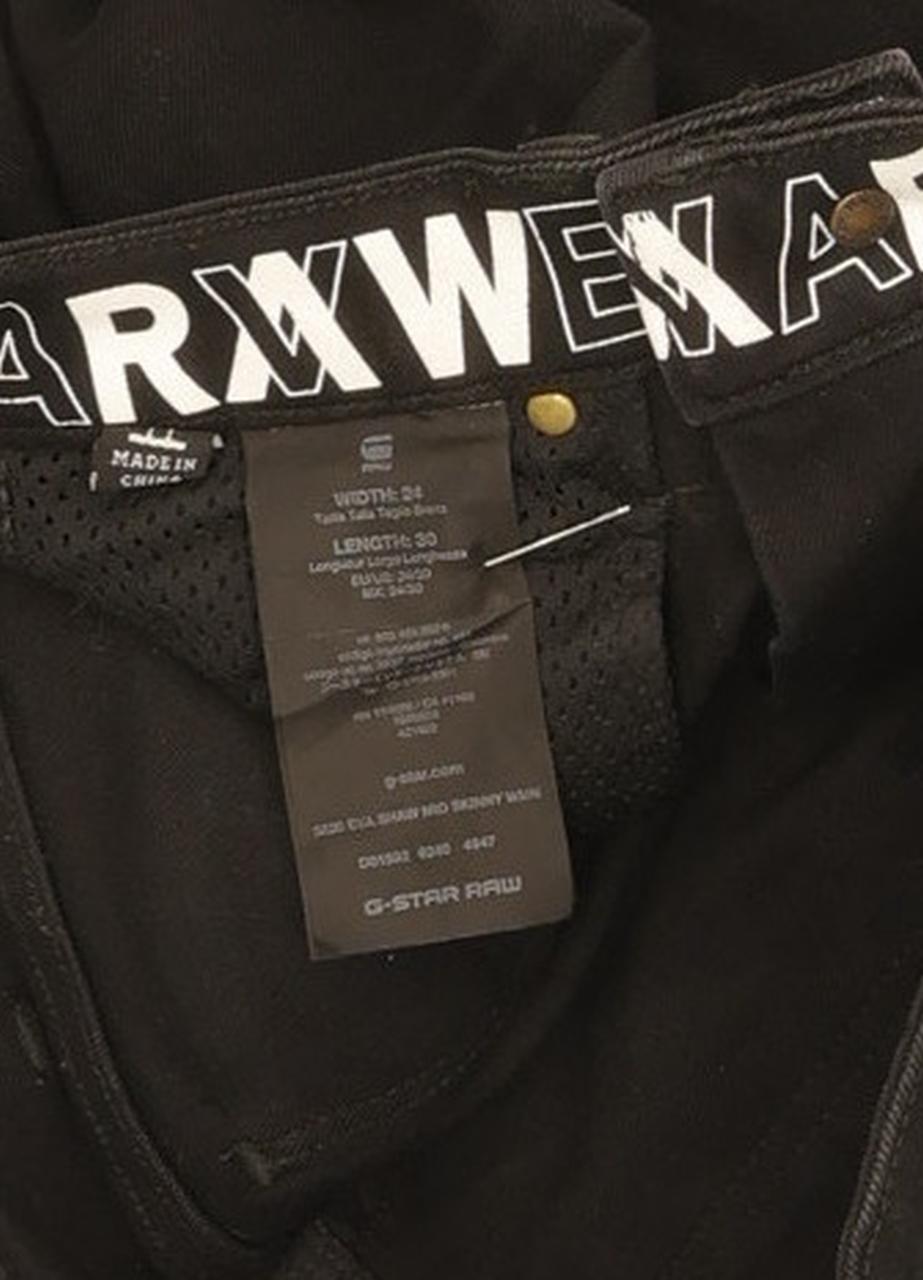 G-Star 5620 Eva Shaw Women Black Skinny Slim Stretch Jeans W24 L30