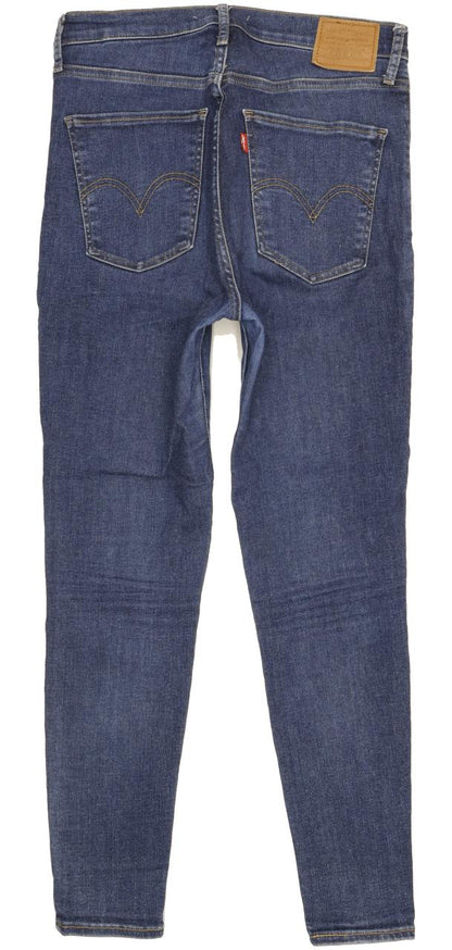 Levi's Mile Blue Skinny Slim Stretch Jeans High Waisted W29 L28