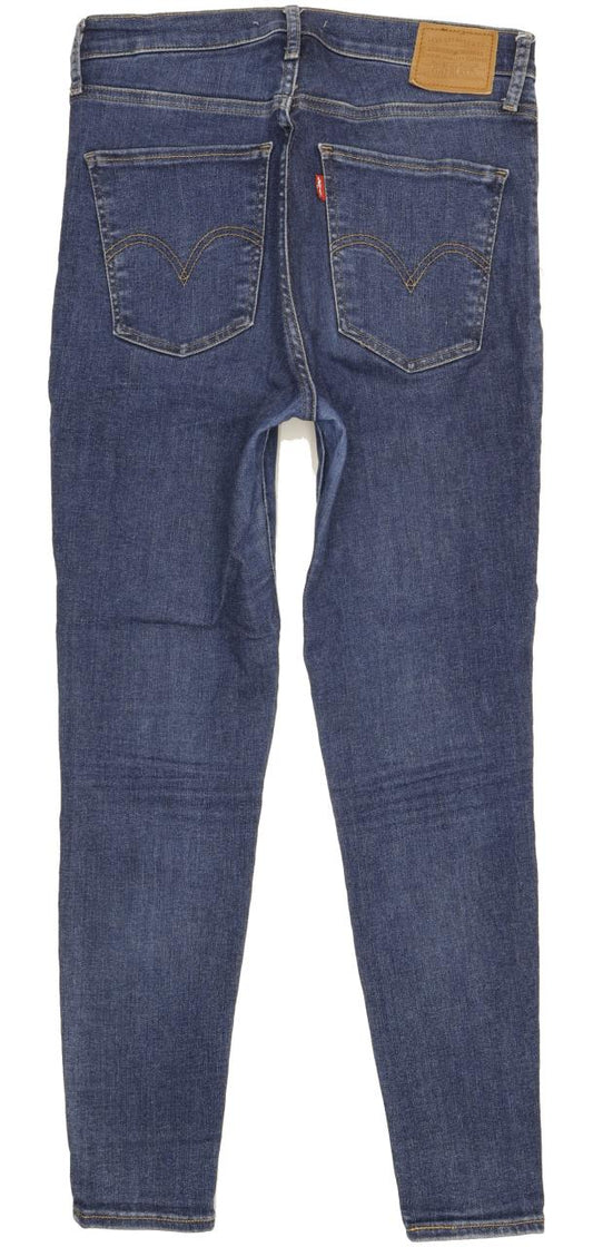 Levi's Mile Blue Skinny Slim Stretch Jeans High Waisted W29 L28