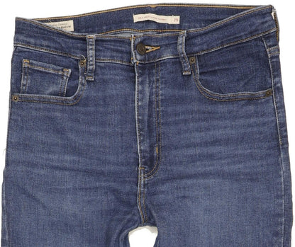 Levi's Mile Blue Skinny Slim Stretch Jeans High Waisted W29 L28