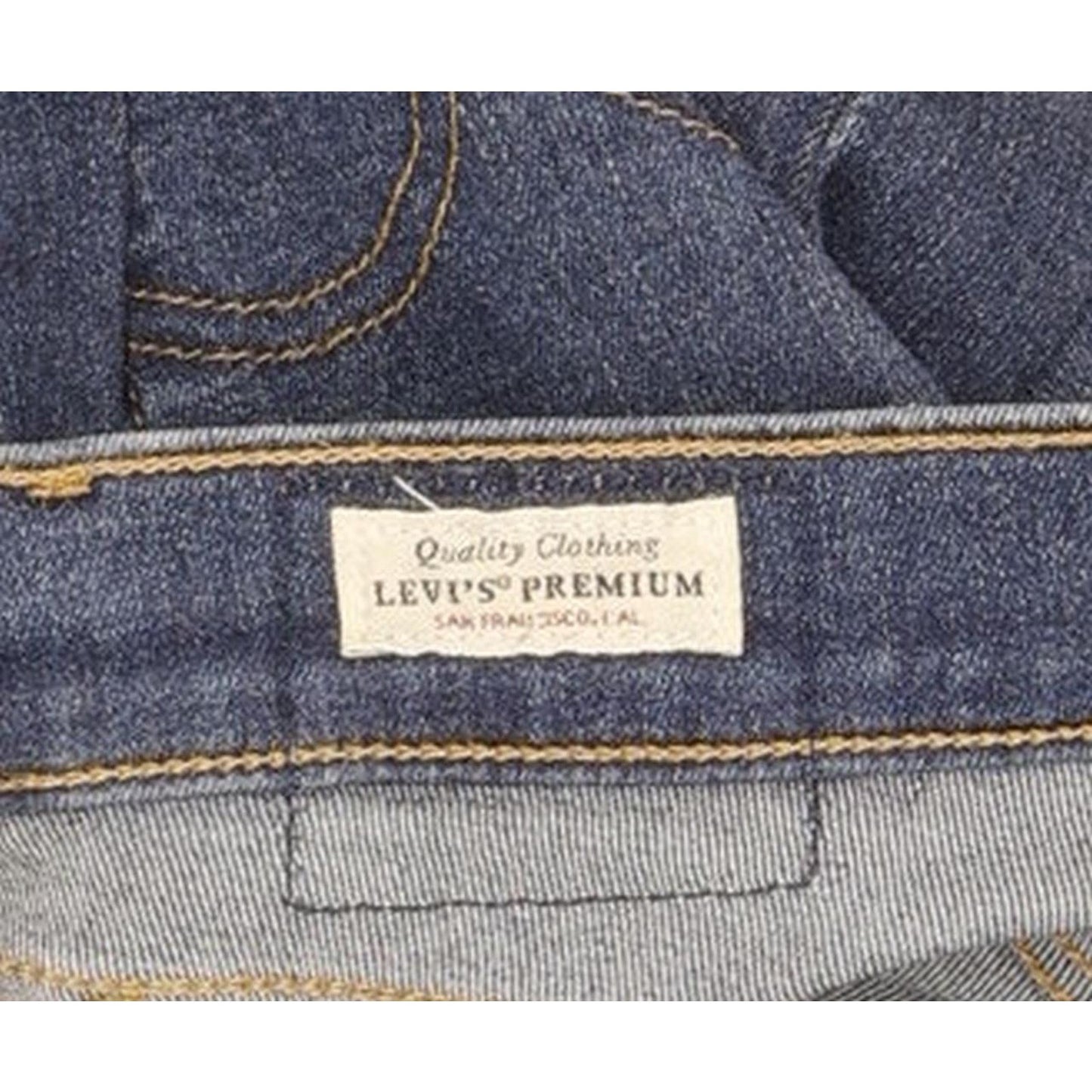 Levi's Mile Blue Skinny Slim Stretch Jeans High Waisted W29 L28