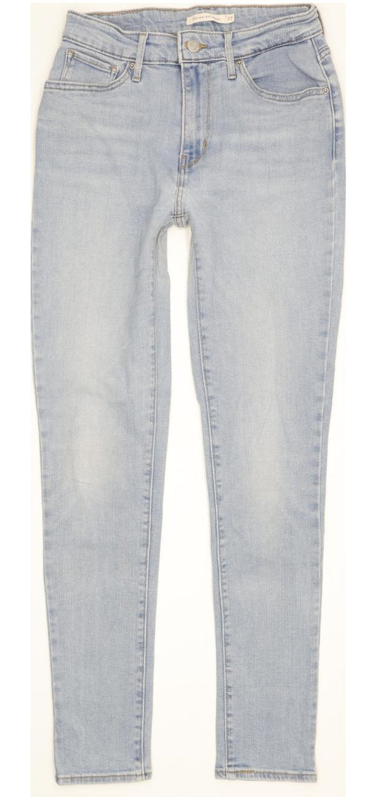 Levi's 721 Women Blue Skinny Slim Stretch Jeans W27 L30