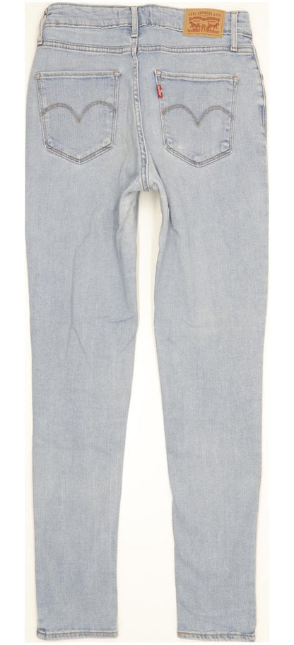Levi's 721 Women Blue Skinny Slim Stretch Jeans W27 L30