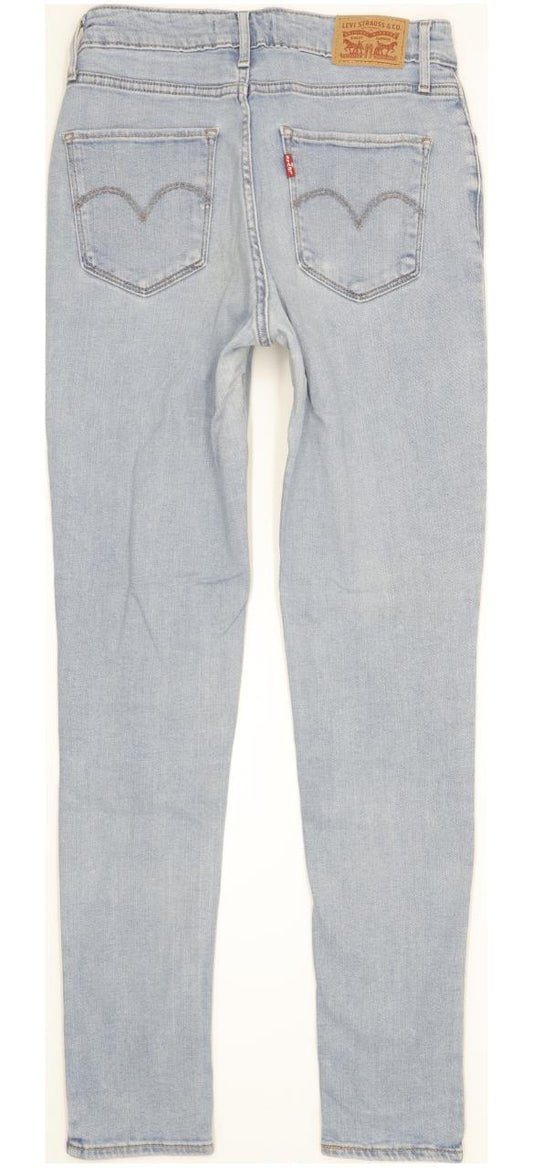 Levi's 721 Women Blue Skinny Slim Stretch Jeans W27 L30