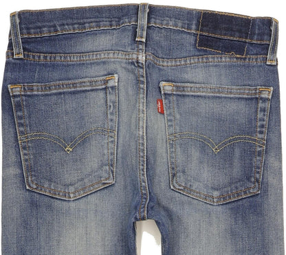 Levi's 510 Men Blue Skinny Slim Stretch Jeans W30 L31